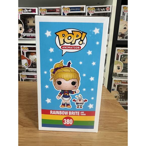 VAULTED Rainbow Brite and Twink Funko Pop #380 Animation Cartoon Vinyl Figures - Picture 2 of 6